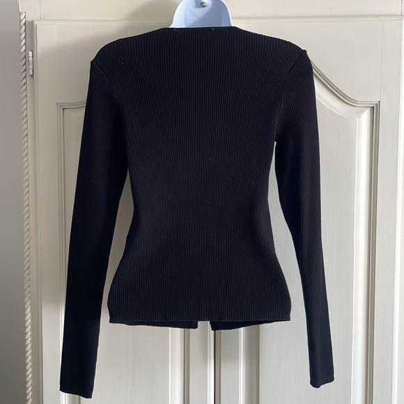 ZARA BUTTON UP KNIT - Picture 5 of 6